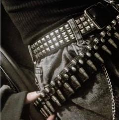 ヴィンテージ　銃弾 弾丸ベルト 米軍放出品 ミリタリー  バレット　パンク 弾丸ベルト 軍物 ミリタリーの通販 by うさぎ屋｜ラクマ