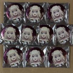 バンドリ アニメイト ホログラム缶バッジ ホワイトミニドレス ドロリス