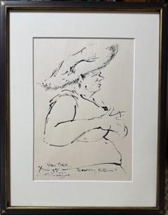 エゴン・シーレ 肉筆 Barney Hollis 水墨画 New York エゴン・シーレ 肉筆 Barney Hollis 水墨画 New York - メルカリ