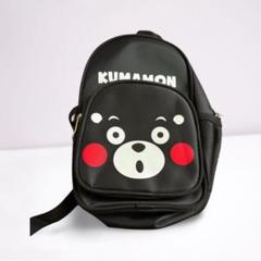 【美品】くまモン 子供用リュック 黒