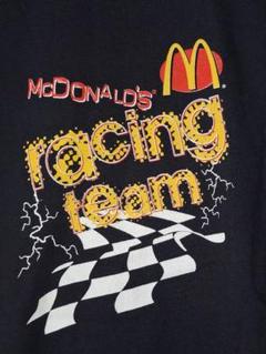 【正規品】 レア チェッカー Tシャツ レーシングチーム マクドナルド トップス