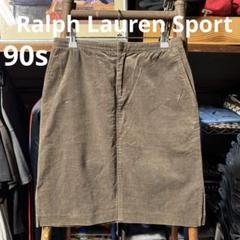 Ralph Lauren sport ラルフローレン コーデュロイスカート 茶 Ralph Lauren sport ラルフローレン コーデュロイスカート 茶