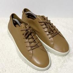 エコー ECCO レザー スニーカー 27.5cm ブラウン