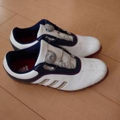 adidas ゴルフシューズ ホワイト/ネイビー