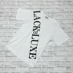 ビッグプリントTシャツ 半袖 メンズ ホワイト Mサイズ