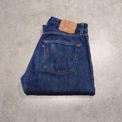 リーバイス　501 usa製　W32 濃紺　色落ち　米国最終 濃紺】Levi's リーバイス501 米国最終USA サンベニート工場 W32