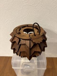 belkroot ベルクロート　ボタン　ウォールナット