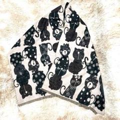 【✩.*˚美品✩.*˚】◆総猫柄◆リバーシブル◆ストール◆マフラー
