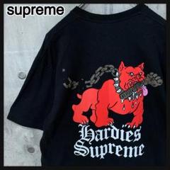 496【即完売モデル】シュプリーム★ハーディーズバッグビッグロゴ Tシャツ