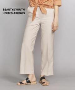 ★ BEAUTY&YOUTH ドライタッチ ストレートパンツ 手洗い可能 M