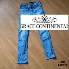 inosan 　美品！Diagram グレースコンチネンタル　ワイドデニム Diagram（ダイアグラム） WOMEN パンツ GRACE CONTINENTAL