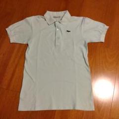 【オールド ラコステ】麻リネン 文字ワニロゴ サマーニット ポロシャツ 白. 90s CHEMISE LACOSTE 文字ワニ オールドラコステ ポロシャツ