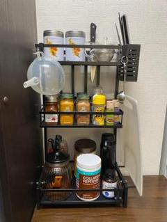 調味料収納ラック - おしゃれで実用的なキッチンオーガナイザー