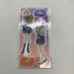 安達としまむら 12 SS2 限定 アクリルスタンド　アクリルプレート2種セット 安達としまむらSS2』アクリルプレート付きセット: グッズ・文具