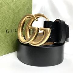 ✨超美品✨素敵✨グッチ マーモント GG インターロッキング ベルト ロゴレッド 美品】GUCCI マーモント GG インターロッキング ベルト ロゴ