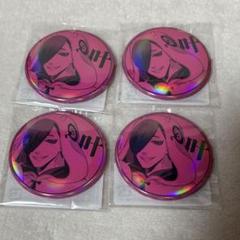 叶 缶バッジ　ガチャメイト　ジャンケットバンク