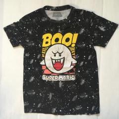 スーパーマリオ　テレサ　ユースXL 抜染プリントTシャツ　ブラック