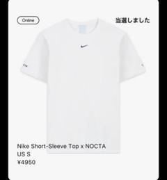 値下げ!新品!NIKE×NOCTA cardinal stock Tシャツ 白