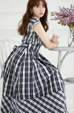 herlipto チェック　ワンピース Her lip to チェックワンピース