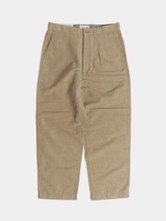 ENDS and MEANSベージュ、ブラック、コーデュロパンツ2本セット ENDS and MEANS(エンズアンドミーンズ) Standard Grandpa Cord