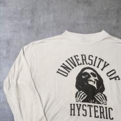 HYSTERIC GLAMOUR ヒステリックグラマー スカルプリント Tシャツ