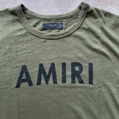 Amiri  ペガサス プリント ダメージ加工 Tシャツ AMIRI】ペガサスプリント オーバーサイズ Tシャツ (AMIRI/T