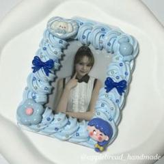 ホイップデコケース トレカケース 硬質ケース NiziU ニナ 青