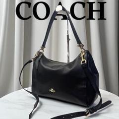 極美品 COACH ワンショルダー ホーボー ハーフムーン レザー ブラック 楽天市場】ハーフムーン バッグ（ブランドコーチ）の通販