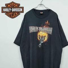 ハーレーダビッドソン 2006 コーパスクリスティ Ｔシャツ ブラック 古着