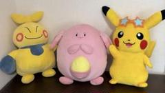 ポケモン　めちゃもふぐっとカラセレぬいぐるみ～yellow～vol.2　計5体 2025年最新】ポケットモンスター めちゃもふぐっと カラー