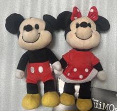 ディズニー nuiMOs ミッキー ミニー ぬいぐるみ タグ付き 2点セット