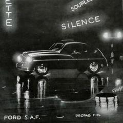 ルイジコラーニCOLANI Ford Vedette 広告1951フォードSAFのサムネイル