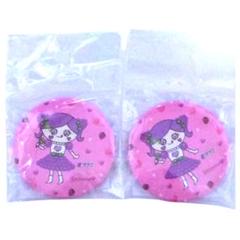 しなこ×果汁グミコラボ缶バッジ2個セット