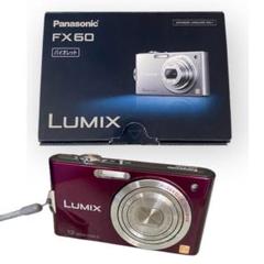 最終　Panasonic LUMIX DMC-FX60 ノーブルバイオレット Amazon | パナソニック デジタルカメラ LUMIX (ルミックス) FX60