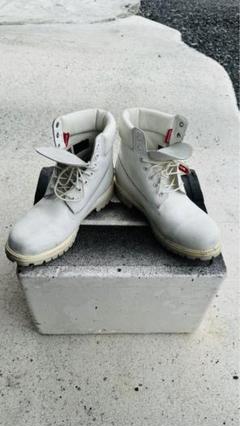 ティンバーランド　ホワイト27センチ 激レア 白ティンバー ティンバーランド Timberland 27.5cm