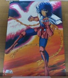 柔らかな質感の 聖闘士星矢 ポスター② 当時のもの フェニックス一輝 - メルカリ ポスター