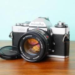 ミノルタXD 整備済み美品 50mm f1.7付き ミノルタXD 整備済み美品 50mm f1.7付き