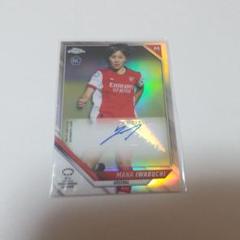 サッカーなでしこJAPAN 岩渕真奈　直筆サインカード　アーセナル 2025年最新】岩渕真奈 サインの人気アイテム - メルカリ