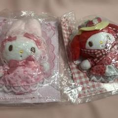 マイメロ ぬいぐるみ マスコット アカメロ モモメロ レア サンリオキャラクターズ Mocchi-Mocchi- ぬいぐるみマスコット