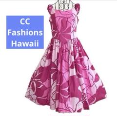CC Fashions ハワイ　フラダンス　マキシドレス CC Fashions Hawaii
