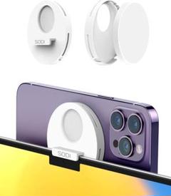 Magnetic iPhone Mount for MacBook リモート会議