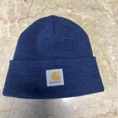 Carhartt ネイビー ニット帽のサムネイル
