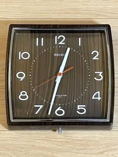 T1072 昭和レトロナショナルトランジスタ時計　古時計トランジスタクロック 正規 品家具・インテリア - T1072 昭和レトロナショナル