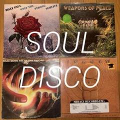 US盤 SOUL DISCO LPレコード4枚セット レコードまとめ売り