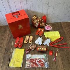 七五三 箱せこセット 着物セット 草履 帯揚げ 頭飾り 16点セット 和装小物