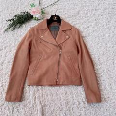 ◎美品 Spick and Span レザージャケット ダブル 羊皮 サイズ38 - メルカリ