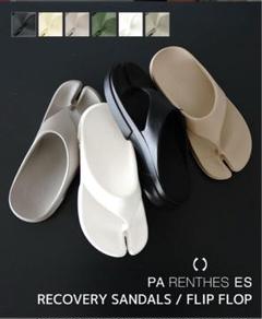 PAES Flip flop メンズ　リカバリーサンダル　ブラック　27センチ