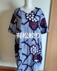 ブーゲンビリア　有松絞りリメイクワンピース、テントワンピース 2025年最新】有松絞りリメイクワンピースの人気アイテム - メルカリ