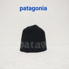 patagonia パタゴニア ニット帽 ニットキャップ ビッグロゴ ロゴ
