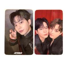 ATEEZ ジョンホ ホンジュン atiny zoneトレカ ソウルコン a ATEEZ ジョンホ ホンジュン ソウルコン ATINYZONE 特典トレカ